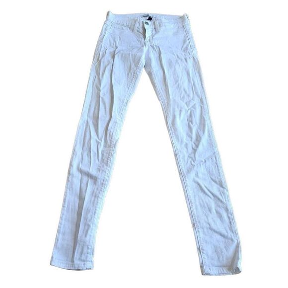 Flying monkey womens Sz 25 white skinny jeans - Picture 3 of 9
